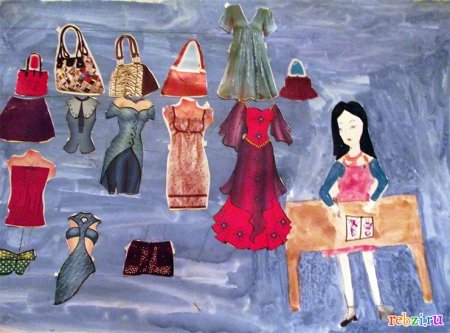 Модельер картина для ребенка