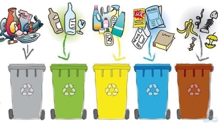 Макет сортировка мусора