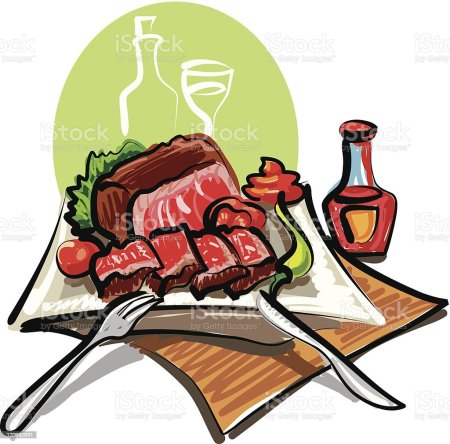 Раскраски мясо мясные продукты для детей