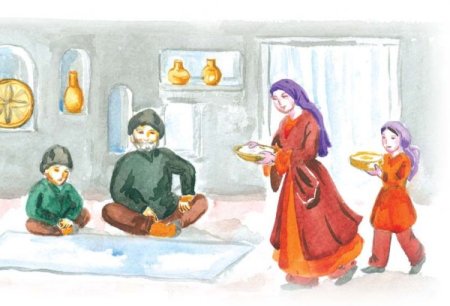 Грузинское застолье