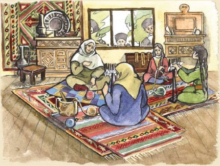 Иллюстрации русская кухня