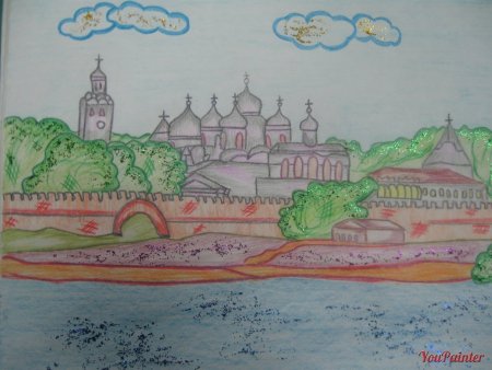 Кирилло Белозерский монастырь раскраска