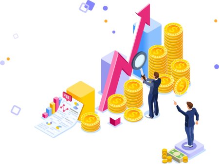 Инвестиции на прозрачном фоне