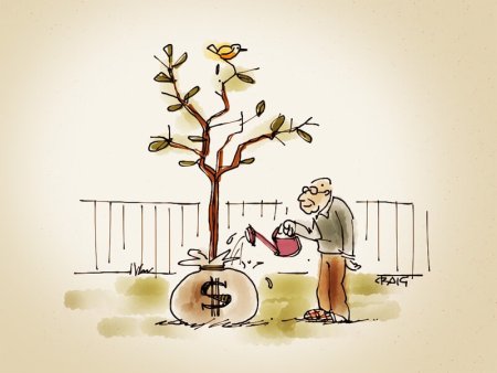 Креативные рисунки про инвестиции