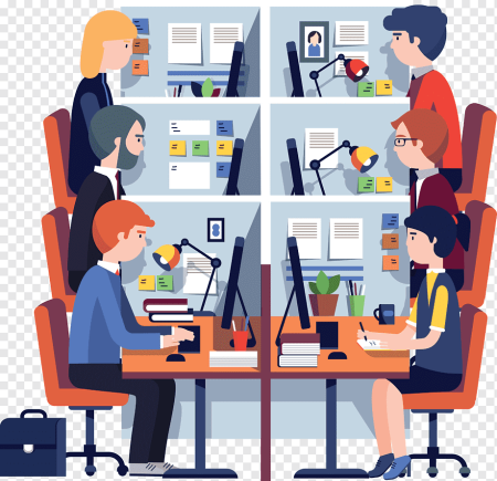 Офис иллюстрация