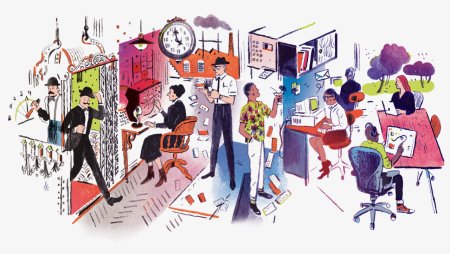 Офис иллюстрация