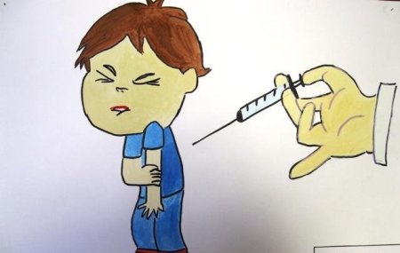 Рисунки на тему прививки детям