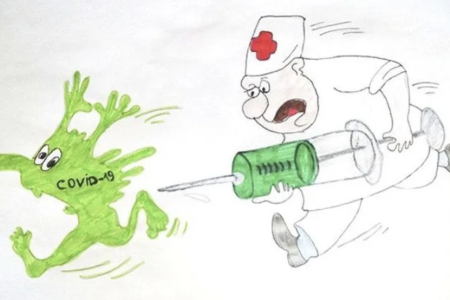 Вакцинация мультяшная