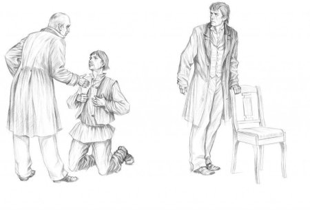 Иллюстрации Боклевского преступление и наказание