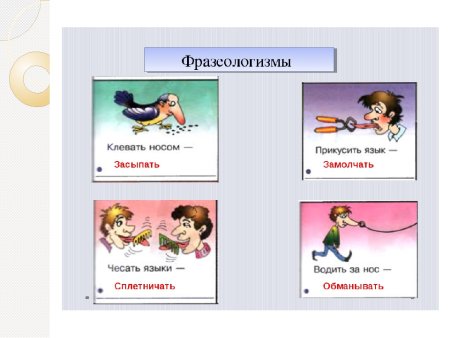 Фразеологизмы рисунки