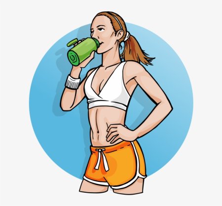 Векторные изображения фитнес