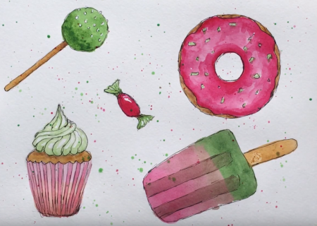 Вкусняшки рисунки