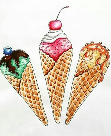 Еда для срисовки