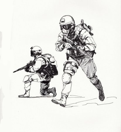 Спецназ карандашом