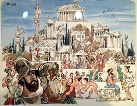 Античные иллюстрации