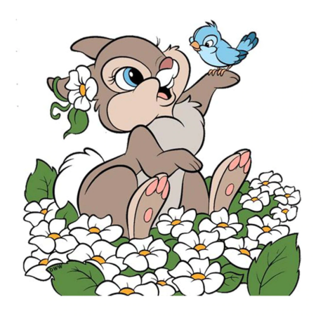 Дисней зайчик из Бэмби