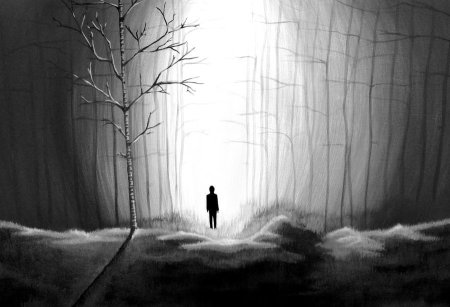 Грустные рисунки