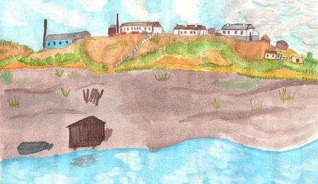 Детские рисунки про Таймыр