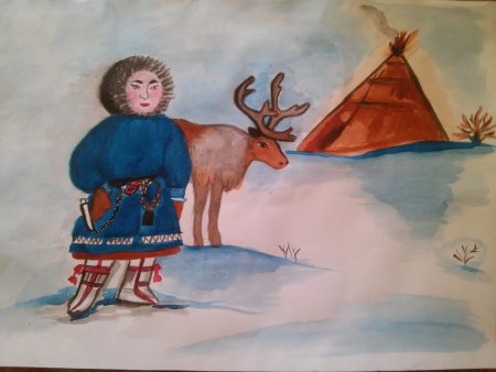 Ненцы Ямала рисунок