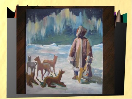 Ханты-манси и Северное сияние