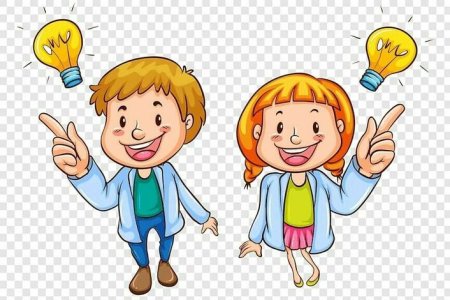 Умные дети мультяшные