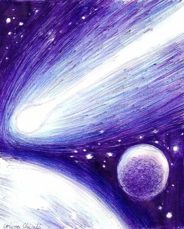 Рисунок на тему космос