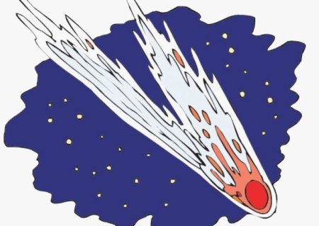 Метеорит раскраска для детей