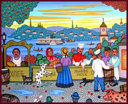 Ярмарка рисунок