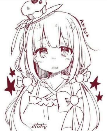 Раскраска аниме котики девочки