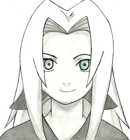 Сакура Харуно для срисовки