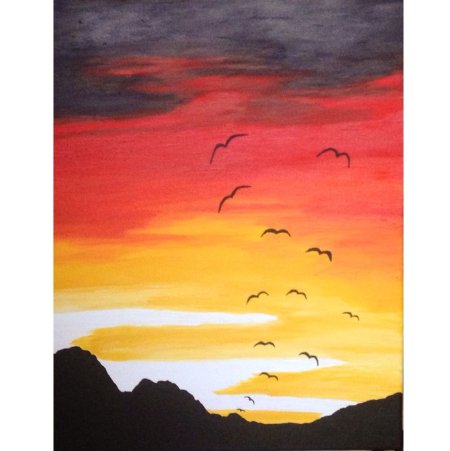 Пейзажи акварелью несложные