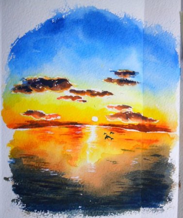 Пейзаж рисунок