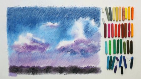 Рисунки пастелью для начинающих