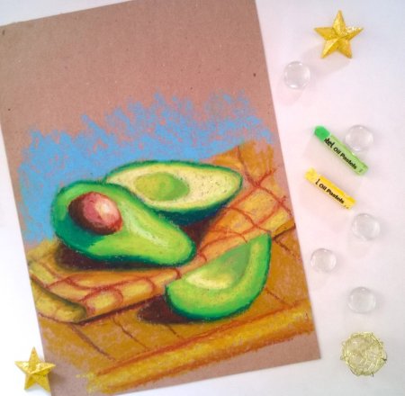 Масляная пастель для детей