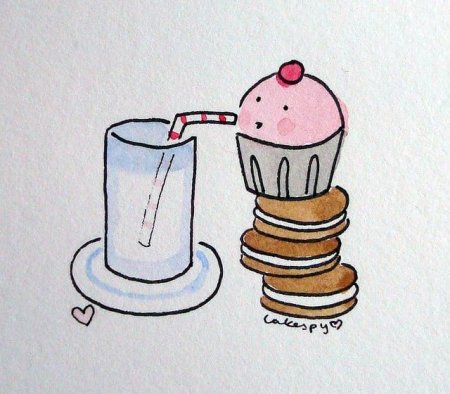 Рисунки вкусняшек