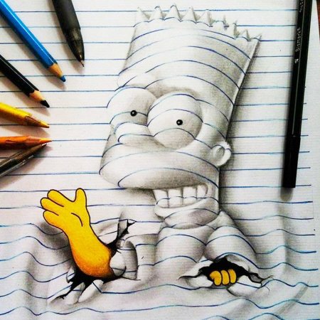 Интересные несложные рисунки