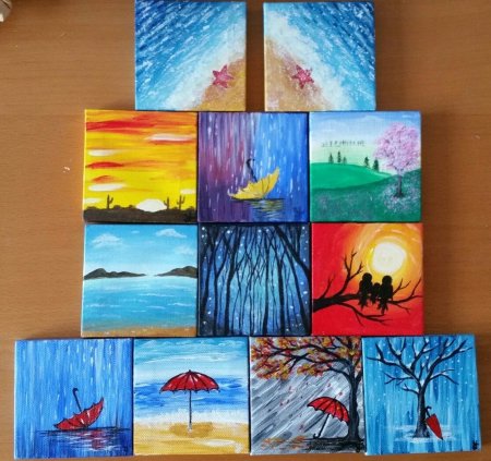 Рисование акрилом для начинающих