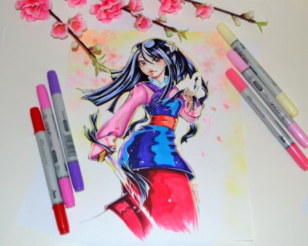 Классные рисунки фломастерами