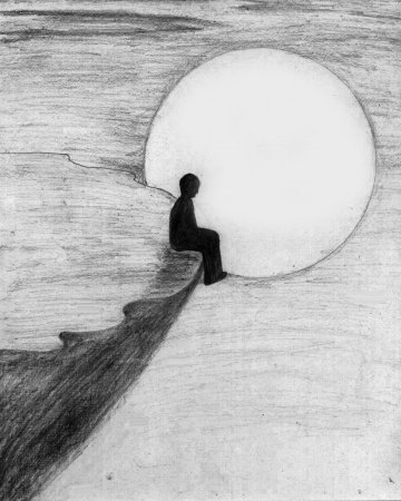 Рисунки простым карандашом грустные