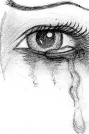 Грустные рисунки карандашом для срисовки легкие