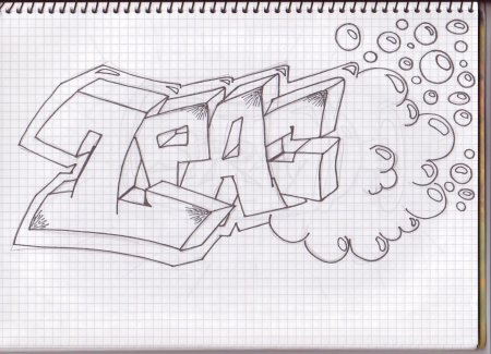 Татуировки карандашом