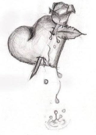 Грустные рисунки