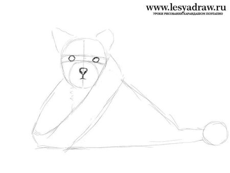 Новогодние рисунки для срисовки карандашом для начинающих