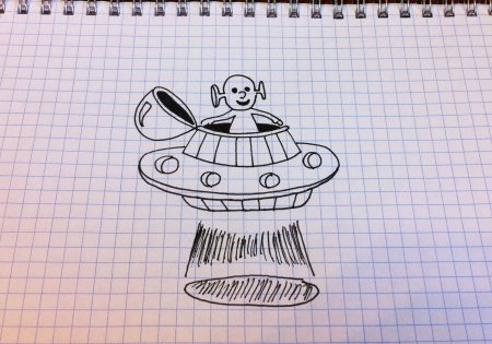 Рисунки в тетради лёгкие