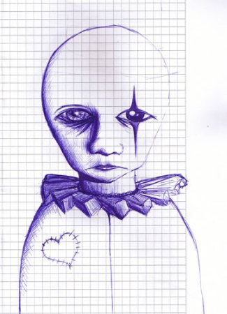 Рисунок ручкой для начинающих