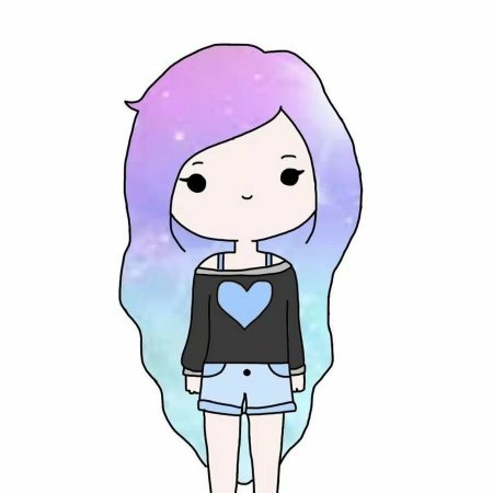 Рисунки для срисовки девочки