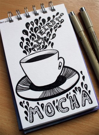 Рисунки для скетчбука маркерами