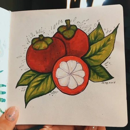 Лёгкие рисунки для скетчбука маркерами