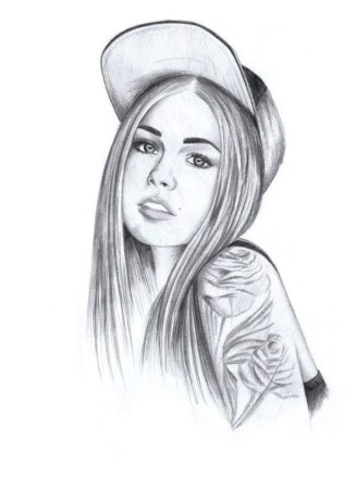 Милые рисунки карандашом