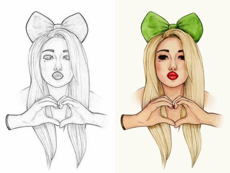 Девушки для срисовки